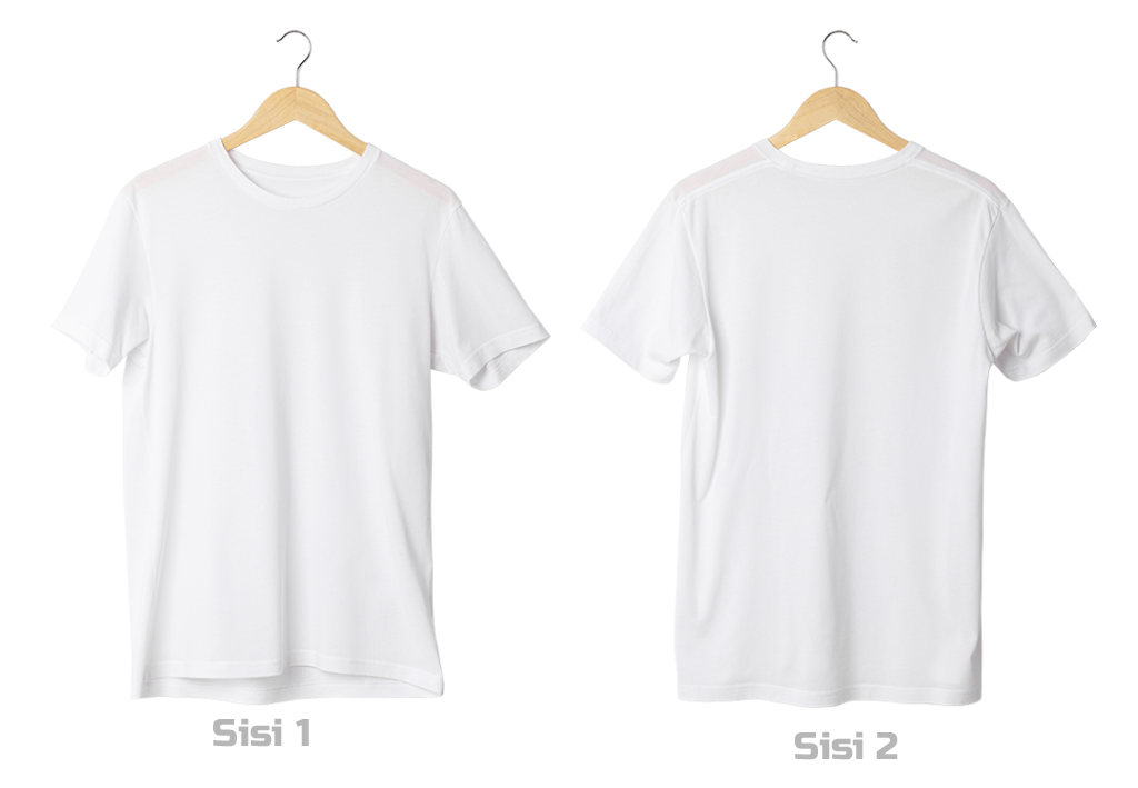 Kaos Putih Depan