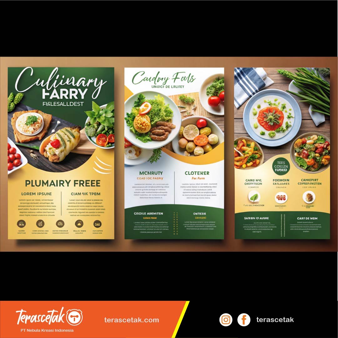 Brosur Brosur & Undangan TerasCetak