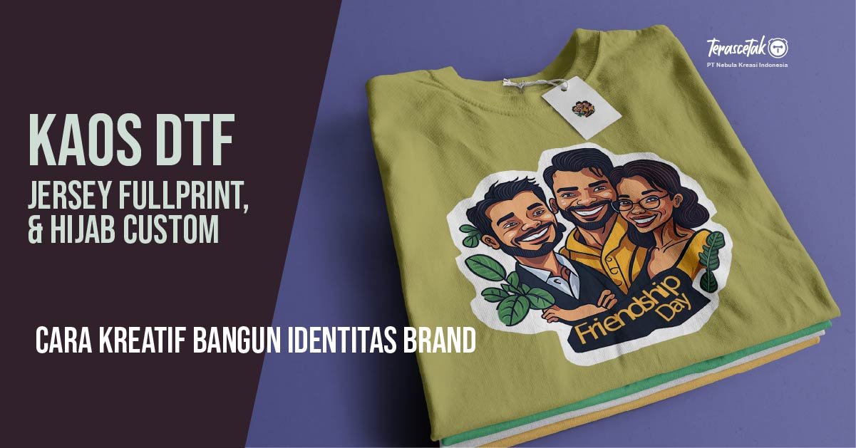 Cetak kaos DTF custom full color