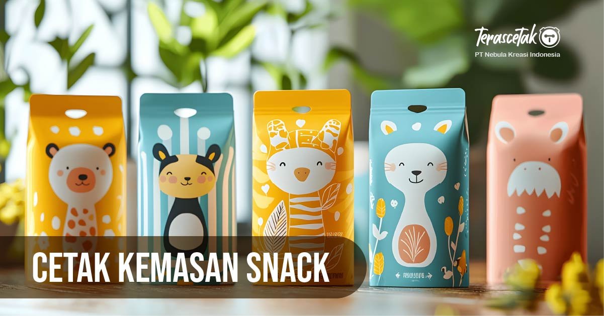 Cetak Kemasan Snack: Solusi Murah & Praktis