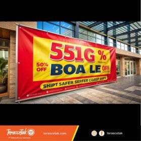 Giant Banner Banner & Spanduk TerasCetak