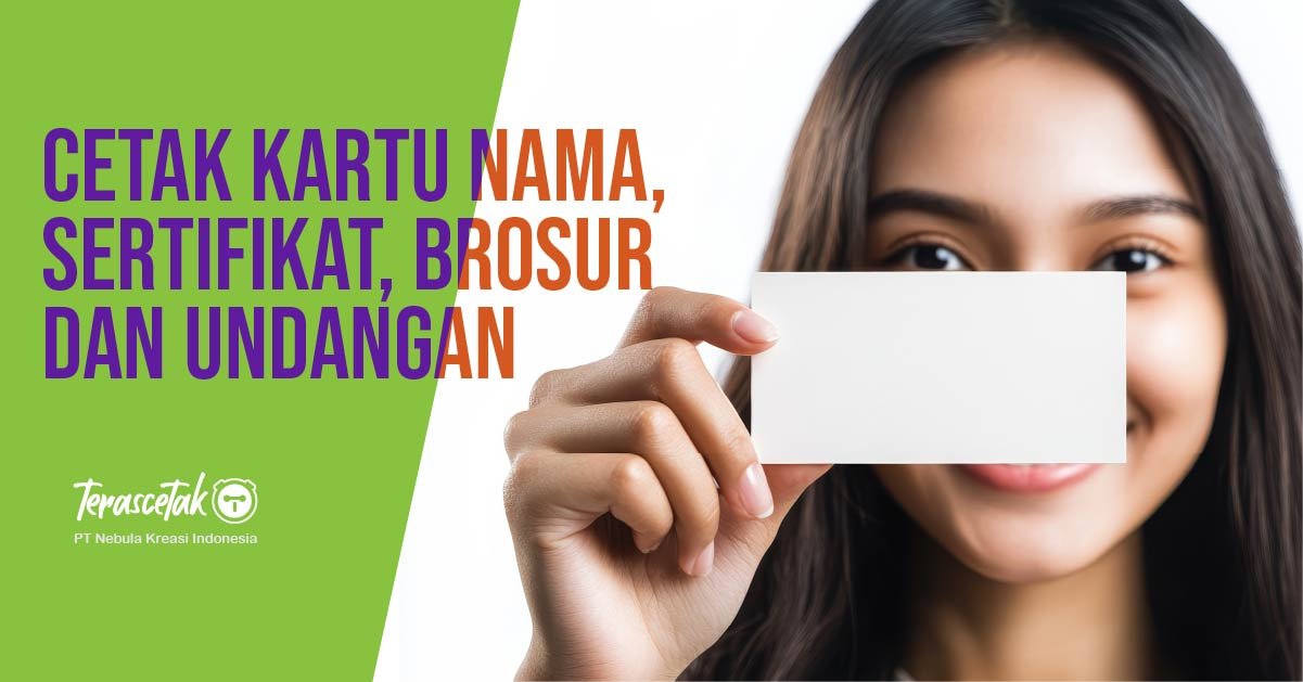 Cetak brosur promosi bisnis