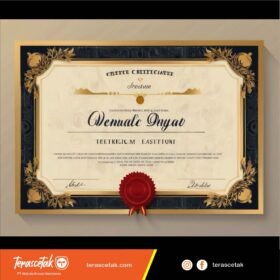 Sertifikat Brosur & Undangan TerasCetak