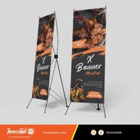 X Banner Banner & Spanduk TerasCetak