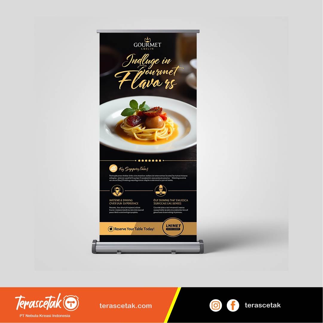 Roll Up Banner Banner & Spanduk TerasCetak