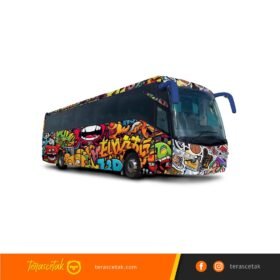 Jasa branding bus untuk promosi besar