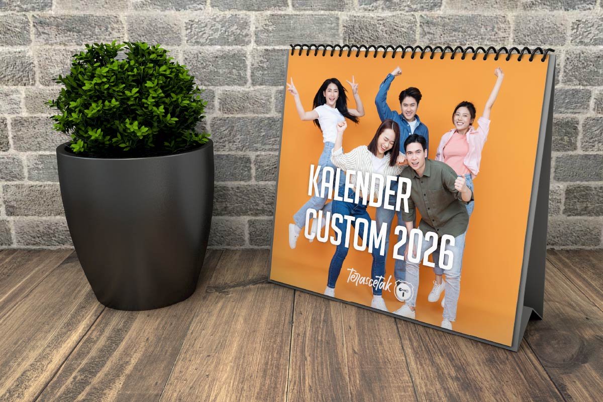 Kalender Custom Corporate Gift 2026 – Souvenir Eksklusif