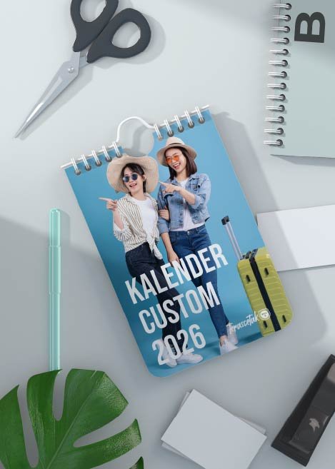 Kalender Custom Hadiah Ulang Tahun – Cetak Foto Sendiri