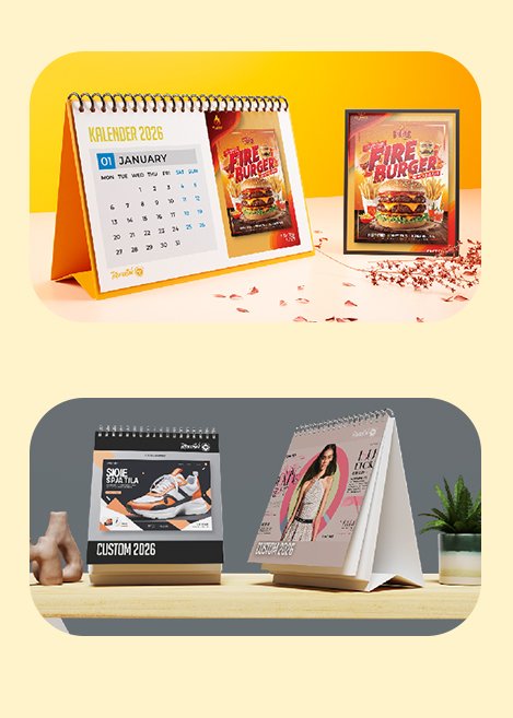 Kalender Custom Foto Pribadi