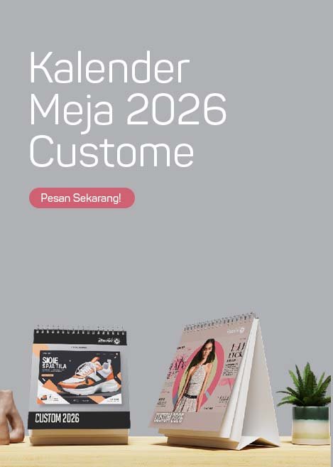 Kalender Meja Kantor Modern
