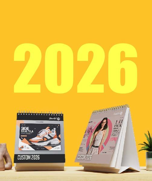 Kalender Meja Custom Perusahaan 2026