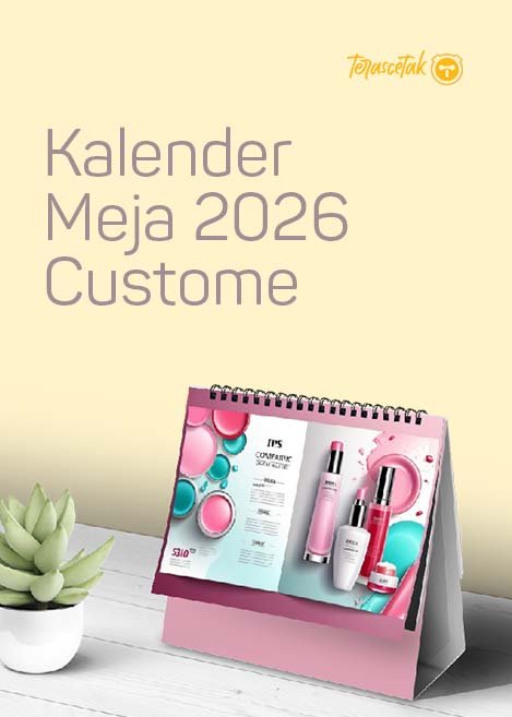 Kalender Meja TerasCetak