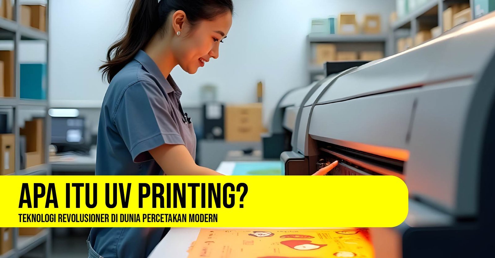 Teknologi UV Printing modern