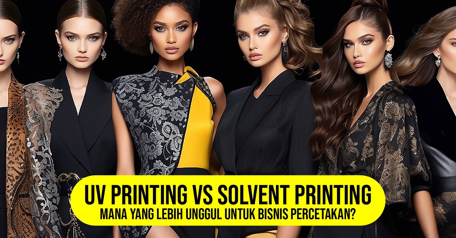 Hasil cetak UV printing vivid